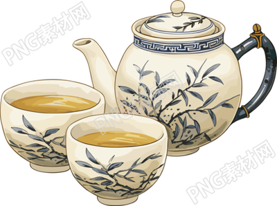 中式茶壺高清圖形素材