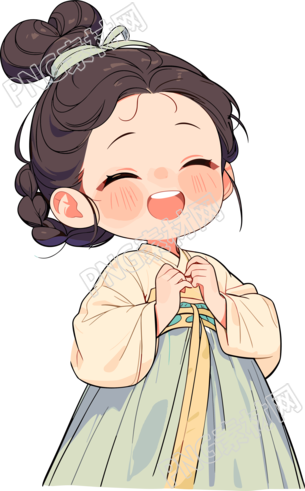 古風(fēng)小孩圖形素材