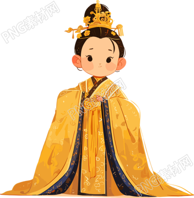 古風(fēng)小孩插畫素材