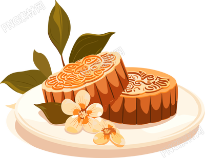 月餅商用插圖