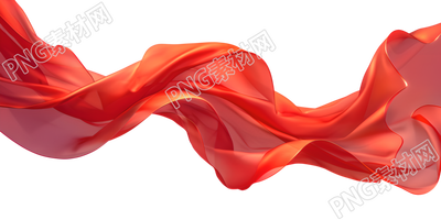 紅飄帶創(chuàng)意插圖