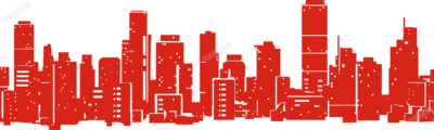 城市剪影創(chuàng)意插圖