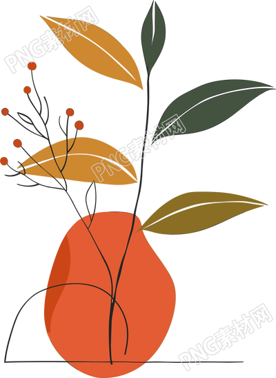 抽象植物獨(dú)特視覺(jué)素材