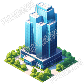 3D摩天大楼高清图形素材