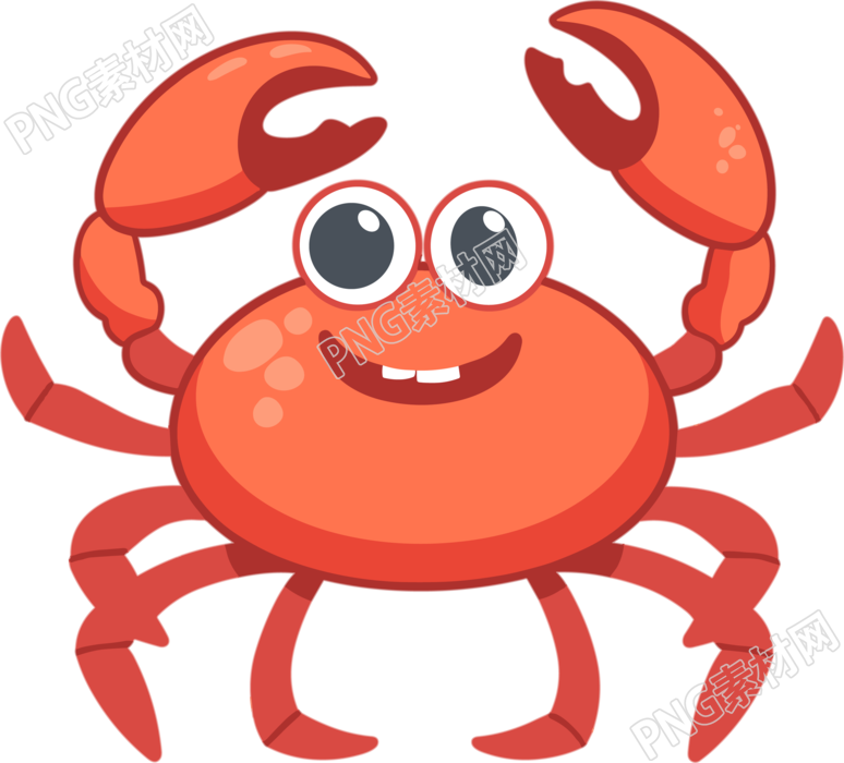 卡通螃蟹創(chuàng)意商業(yè)素材