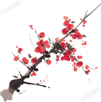 樹枝插畫素材