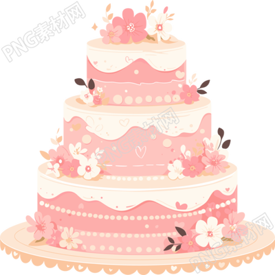 結(jié)婚婚禮可愛卡通元素