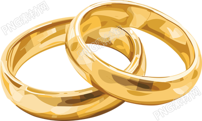 結(jié)婚婚禮對戒插畫