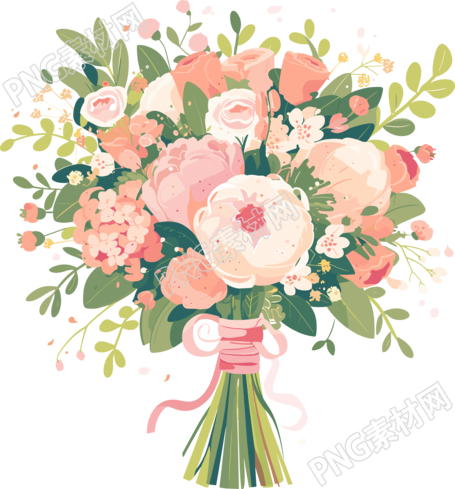 结婚婚礼花束插图