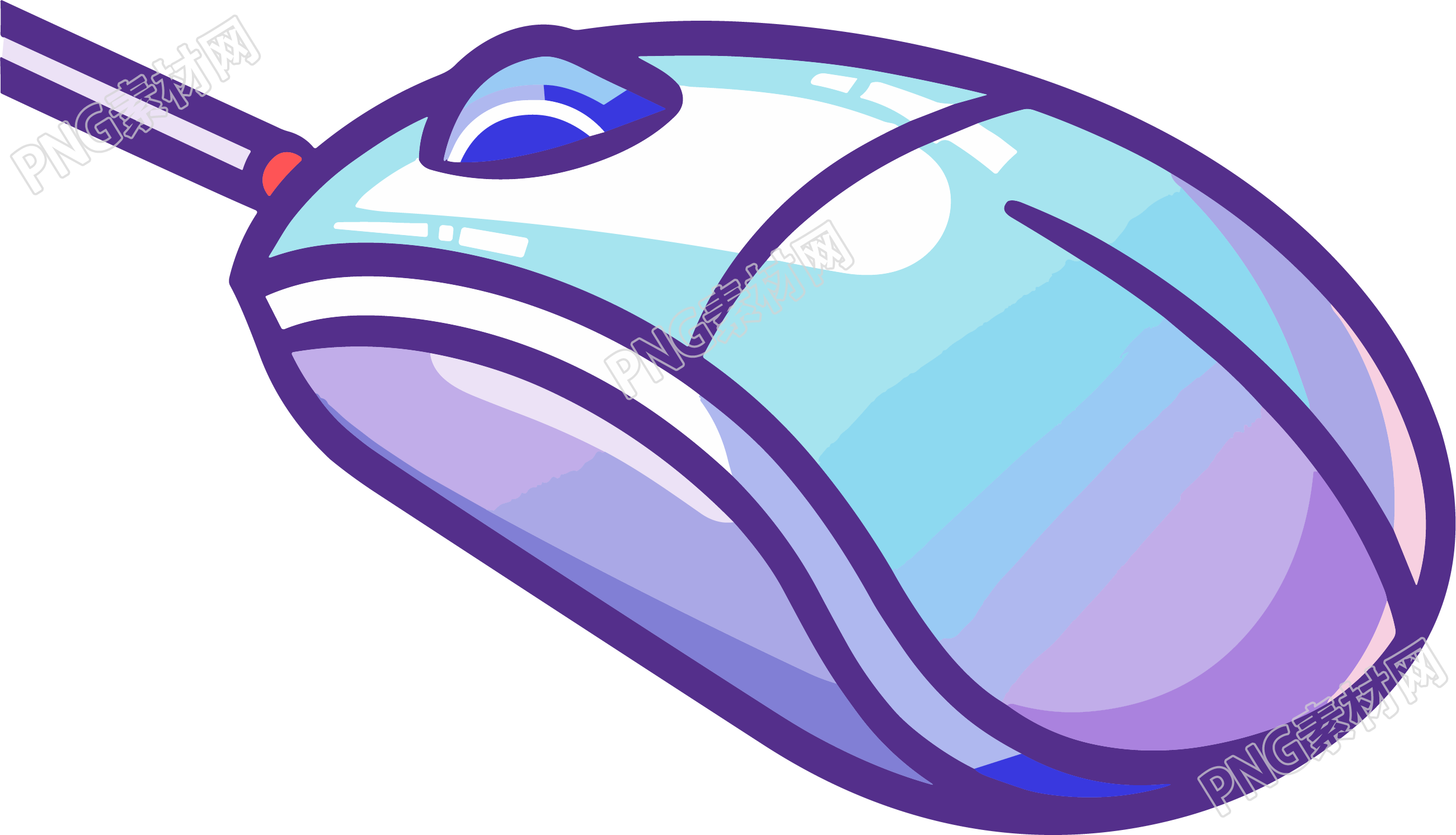 鼠标logo插图元素