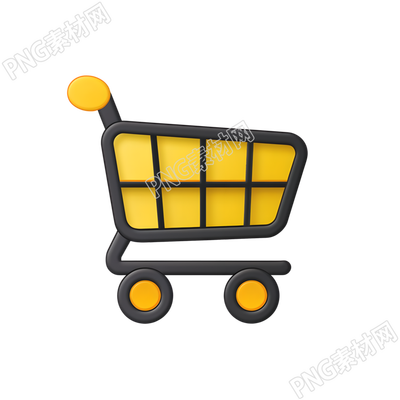 購物車logo透明背景素材