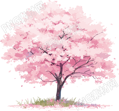 櫻花樹商業(yè)設(shè)計(jì)素材