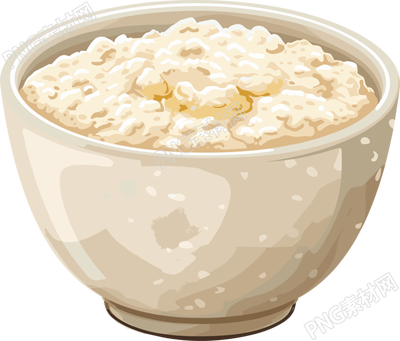 白粥簡(jiǎn)約插圖