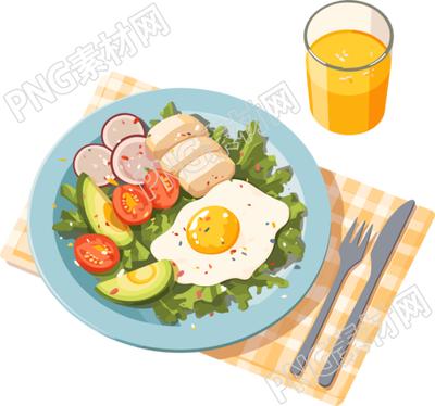 營(yíng)養(yǎng)餐健康飲食素材