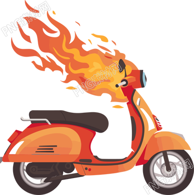 電動(dòng)車(chē)著火可商用插圖