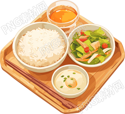 卡通午餐創(chuàng)意設(shè)計(jì)元素