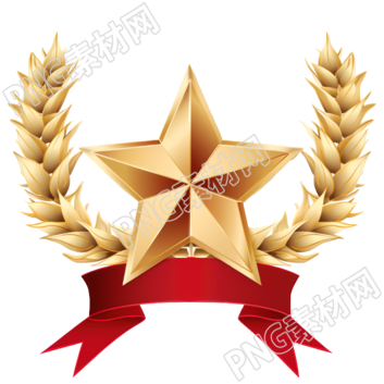 五角星徽章创意设计元素