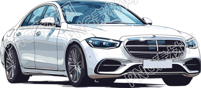小轎車交通工具素材