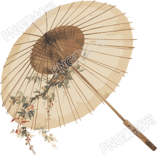 油纸伞图形素材