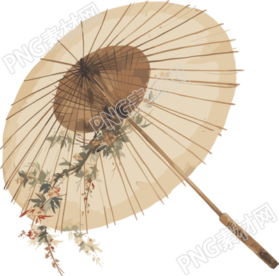 油紙傘圖形素材
