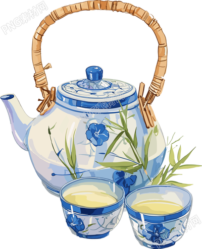 清茶古風(fēng)茶具素材