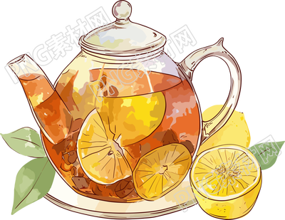 檸檬紅茶插圖