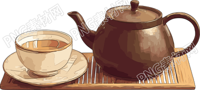 清茶創(chuàng)意設(shè)計(jì)元素