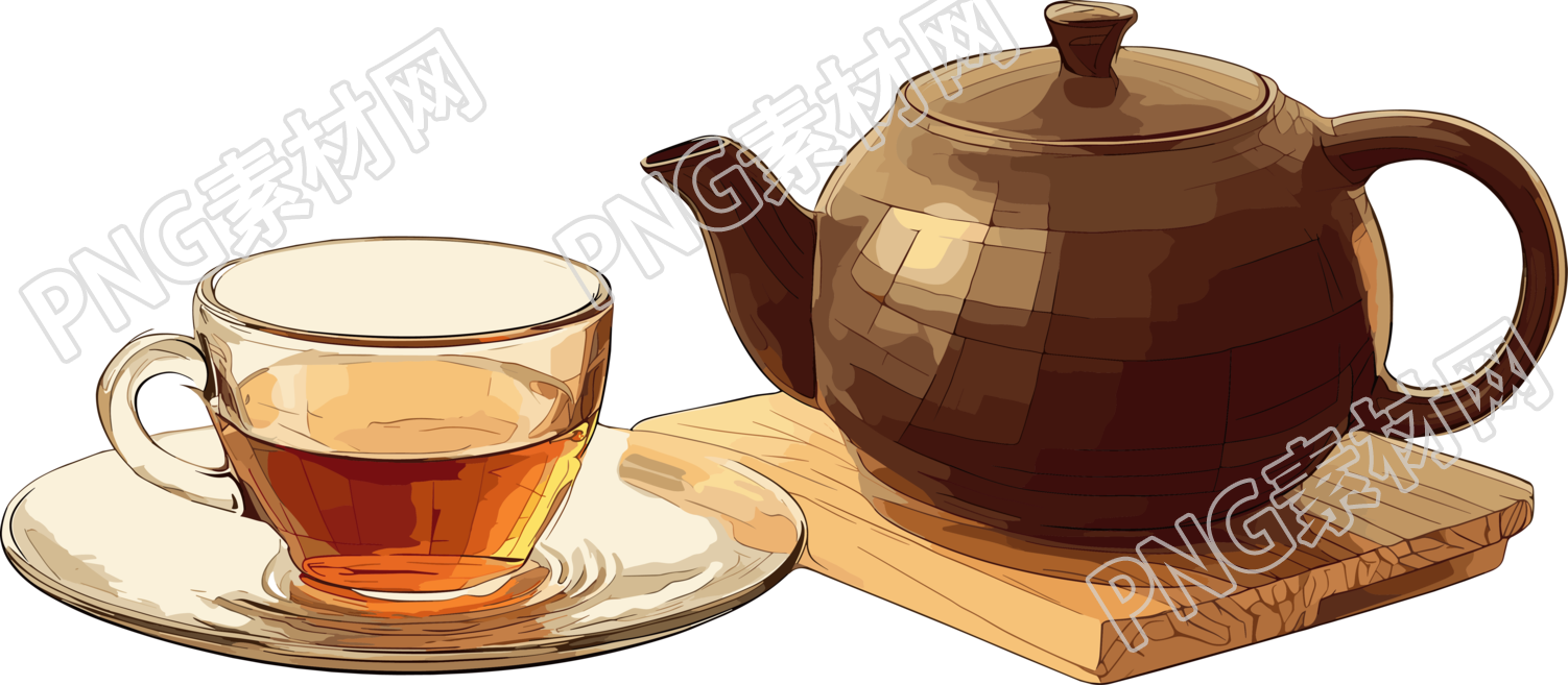 清茶高清PNG图形素材