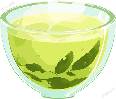 清茶插圖素材
