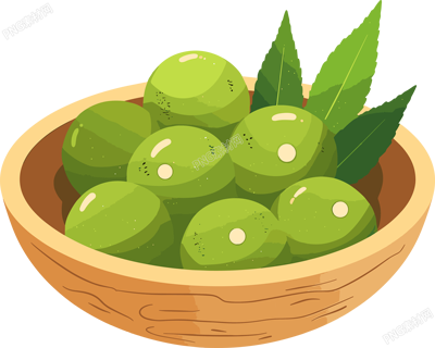 青團(tuán)綠色美味素材