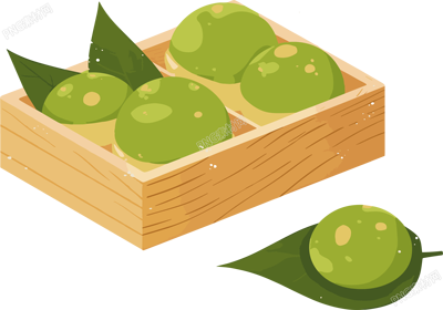 青團(tuán)插畫圖形素材