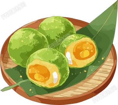 青團裝飾素材