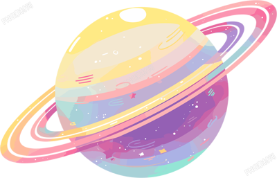 外太空插畫素材