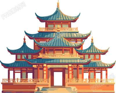 國(guó)風(fēng)建筑可商用素材