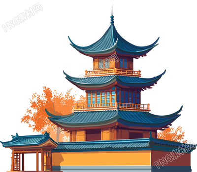 國(guó)風(fēng)建筑圖形素材