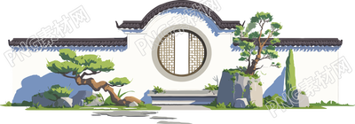 國(guó)風(fēng)建筑高清創(chuàng)意素材