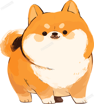 柴犬手賬元素