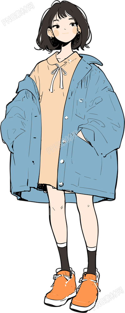 簡約女孩手賬元素