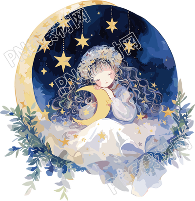 睡美人手賬插畫