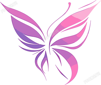 線條蝴蝶插畫設(shè)計(jì)素材