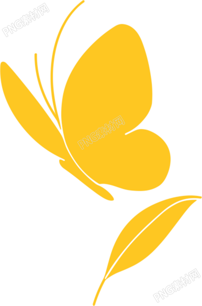 線條蝴蝶高清圖形素材