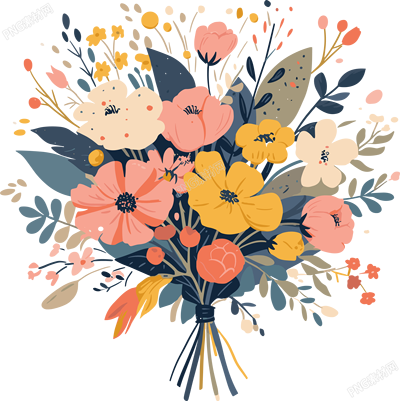 插花精美花束素材