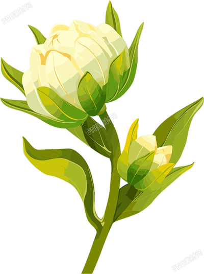 花苞向量插圖