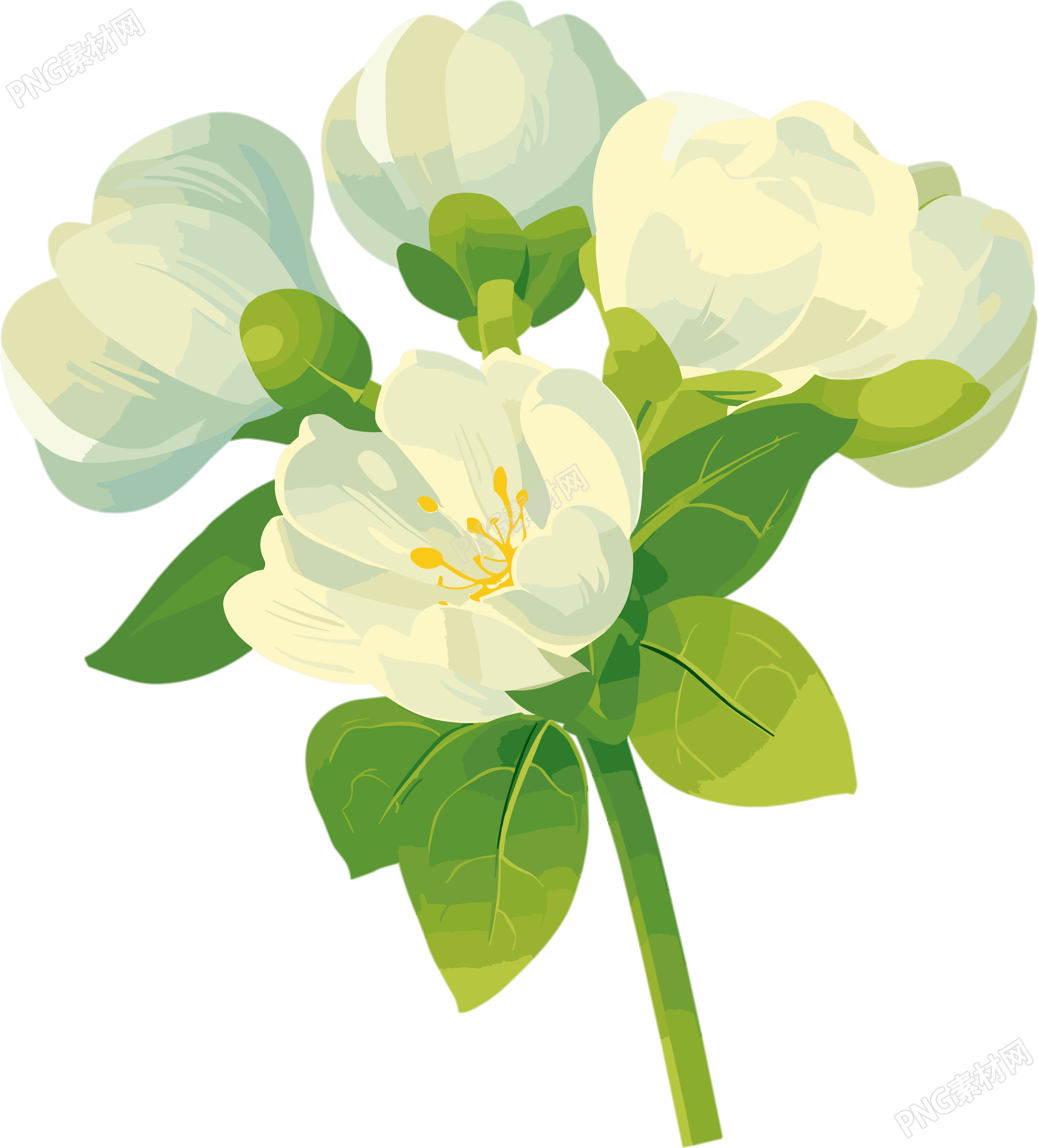 花苞商业设计元素