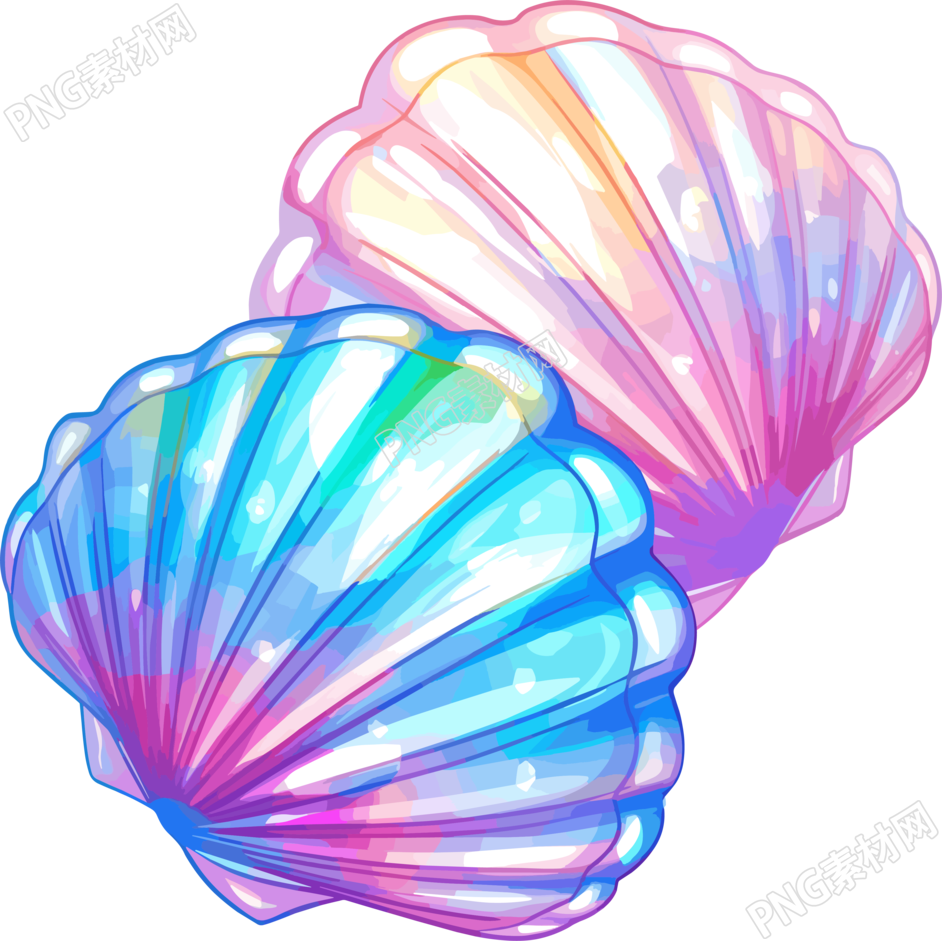 海贝壳可商用素材