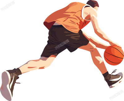 春季運(yùn)動(dòng)會(huì)打籃球插畫(huà)