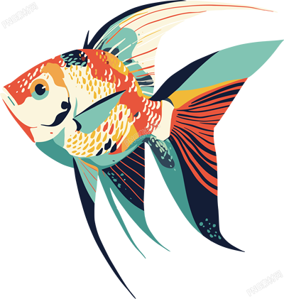 海洋魚類PNG素材