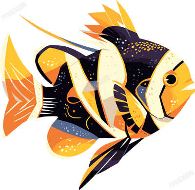海洋魚類元素