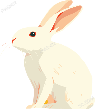 兔子高清插畫素材