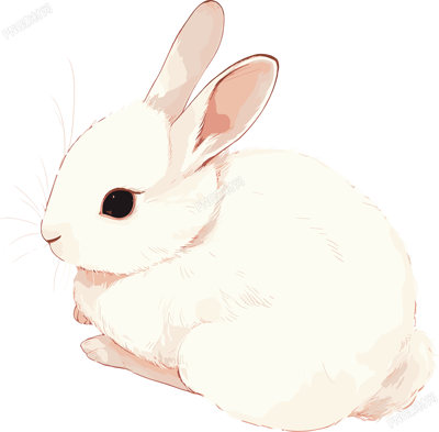 兔子矢量插畫
